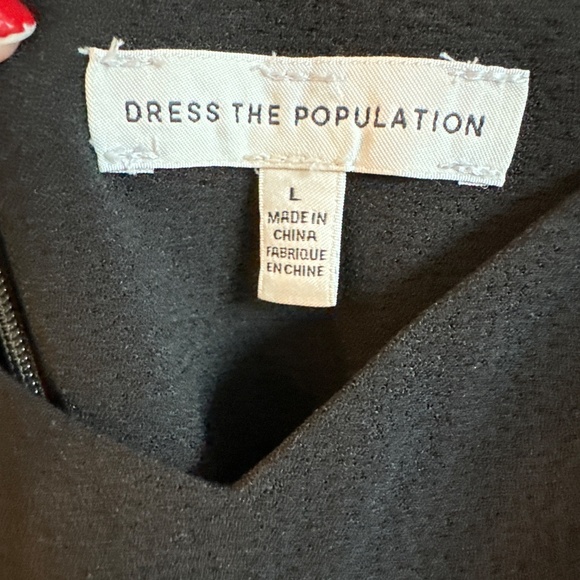 Dress the Population Nicole dress sz L - Picture 10 of 13